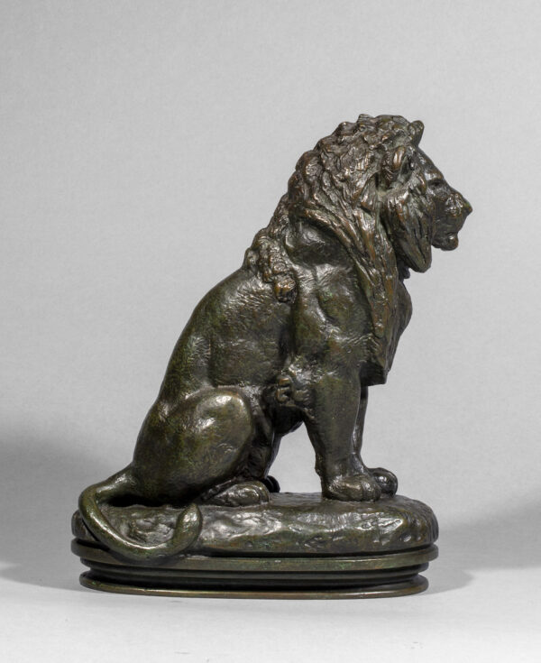 LION SITTING NUMBER 2 (1857) - Image 5