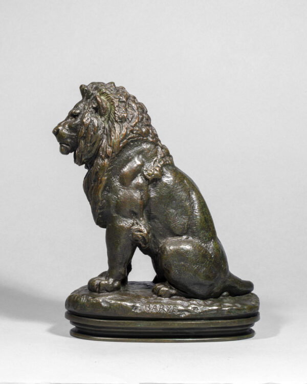 LION SITTING NUMBER 2 (1857) - Image 4