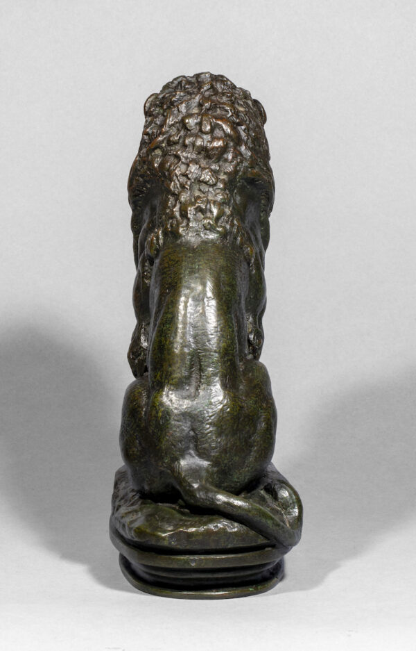 LION SITTING NUMBER 2 (1857) - Image 3