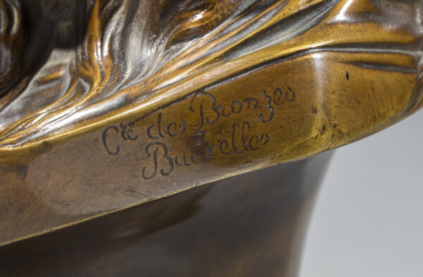 BUSTE DE SUZON (ENTRE 1873 ET 1875), TAILLE ORIGINALE DITE AUSSI "TAILLE 5" – Image 5