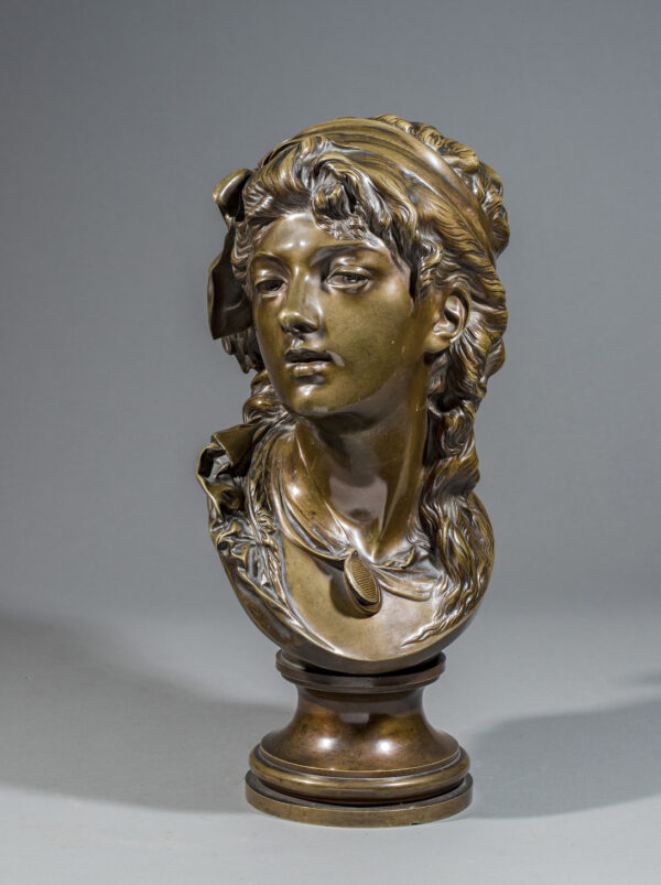 BUSTE DE SUZON (ENTRE 1873 ET 1875), TAILLE ORIGINALE DITE AUSSI "TAILLE 5" – Image 3