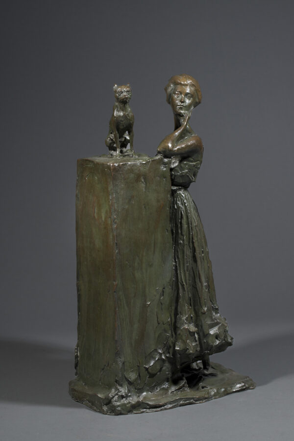 MADAME GEORGE (DAISY) WATERMAN  AND HER  BRUSELLS GRIFFIN, TOTO