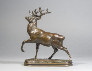 CERF, LA JAMBE LEVÉE (1838)