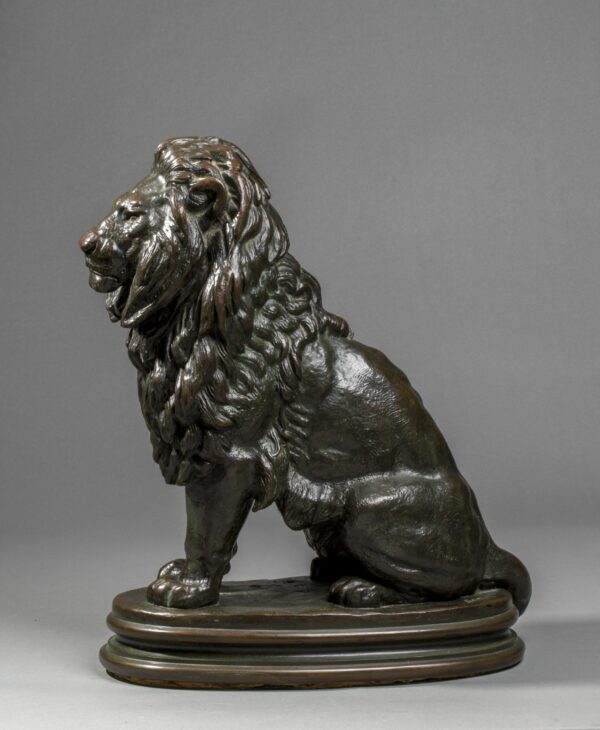 SITTING LION NUMBER 1 (1847) - Image 9