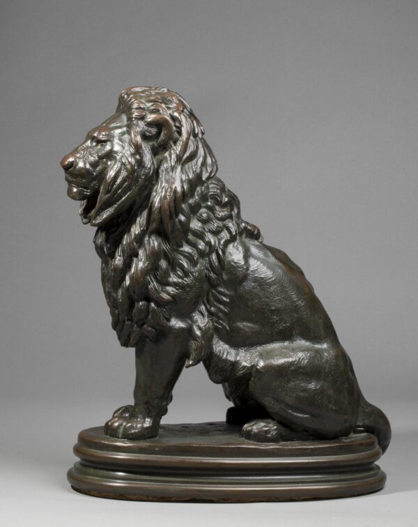 SITTING LION NUMBER 1 (1847) - Image 3