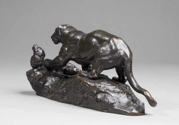 PANTHER SURPRISING A ZYBETH (1857) - Image 6