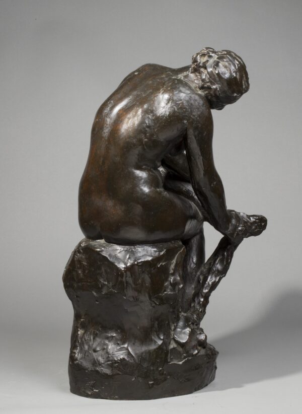BATHER DRYING HER FOOT - Image 6