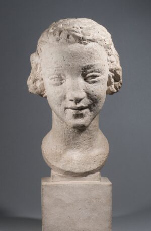 BUST OF A YOUNG GIRL