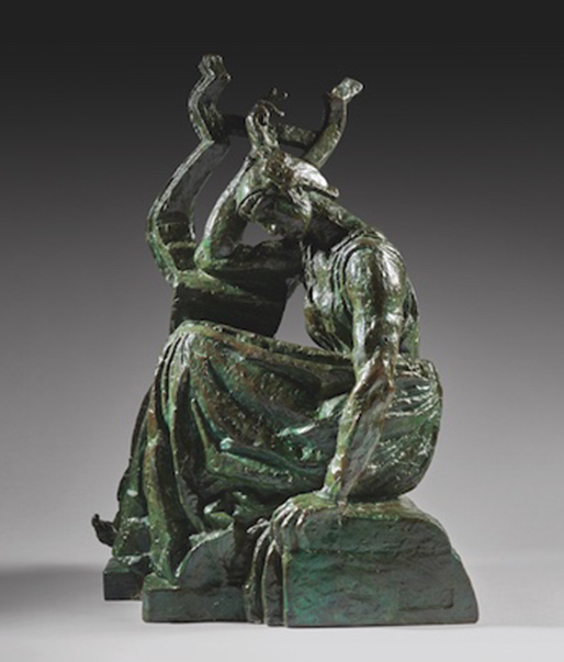 BOURDELLE Émile-Antoine - Sapho, Deuxième composition autre vue S BOURDELLE Émile-Antoine - Sapho, Deuxième composition autre vue S