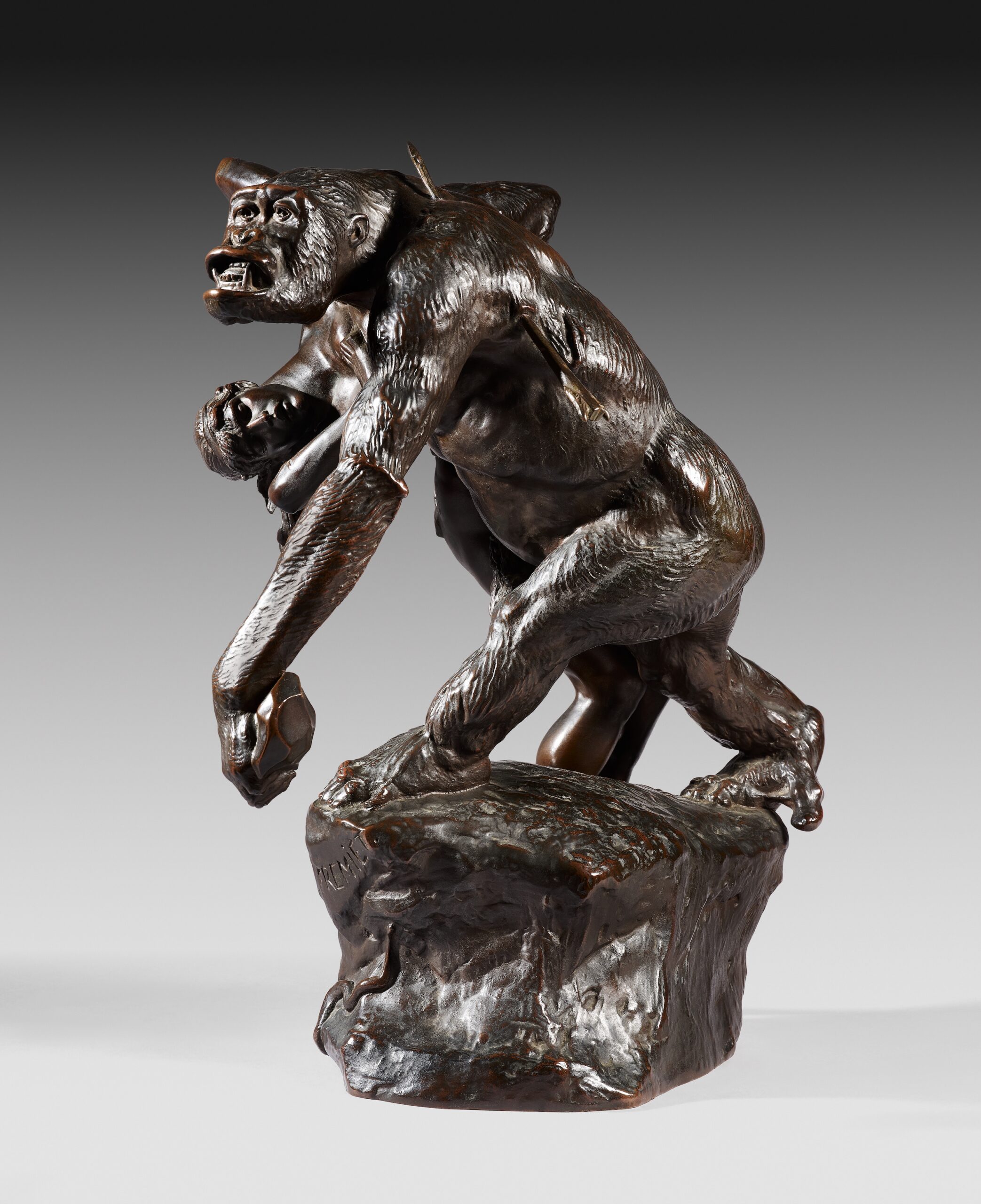 GORILLE ENLEVANT UNE FEMME (1887) – Image 9