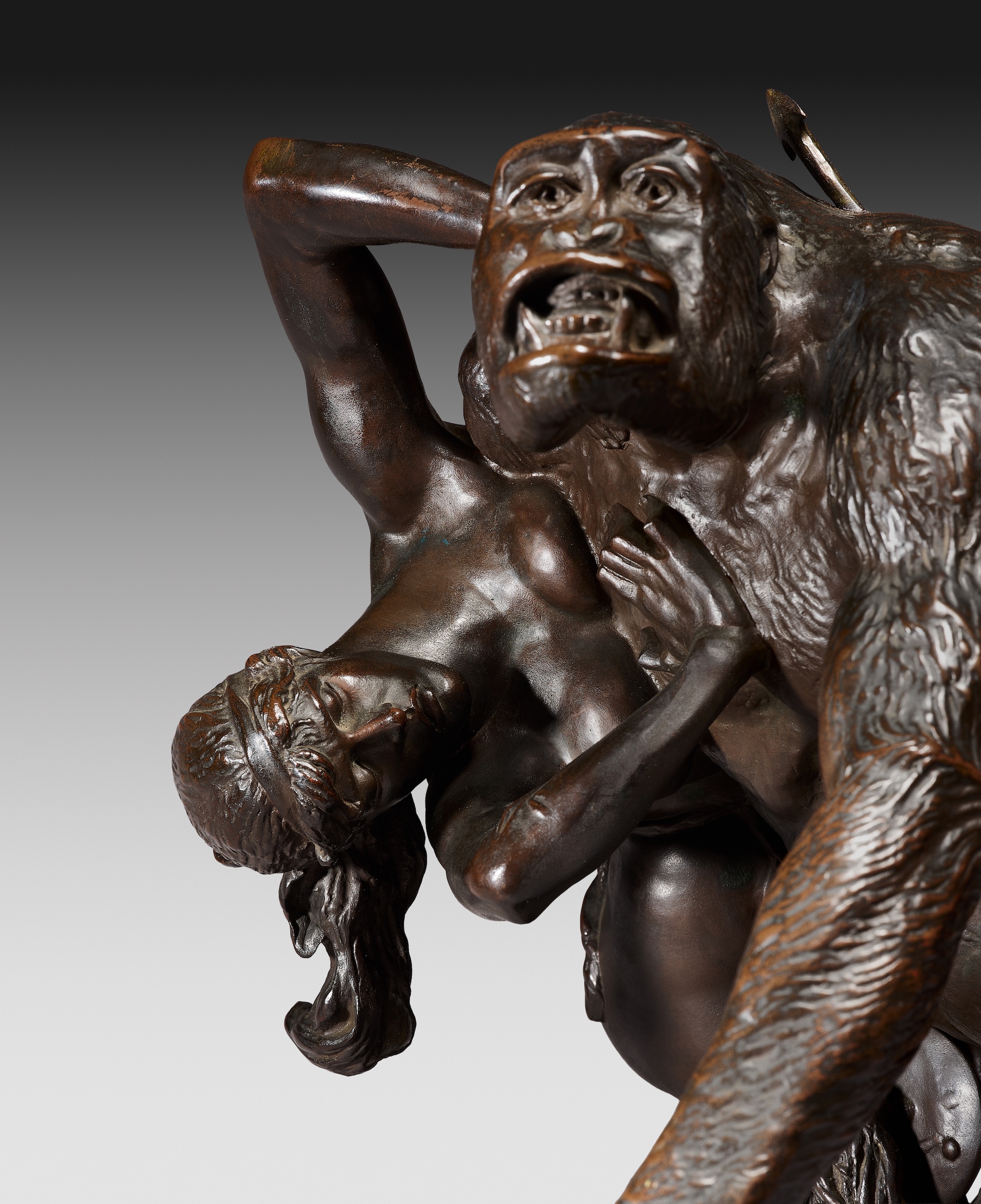 GORILLE ENLEVANT UNE FEMME (1887) – Image 8