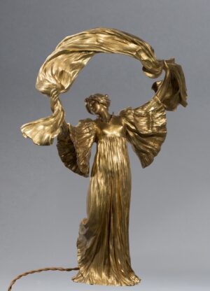 DANSEUSE À L'ÉCHARPE (MONTÉ EN LAMPE)