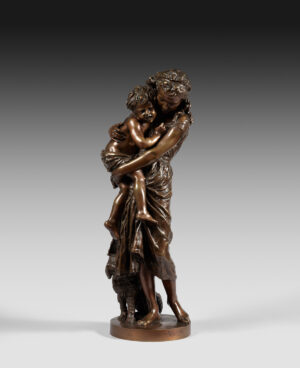 BROTHER AND SISTER, ORPHANS OF THE SIEGE OF PARIS (1871)