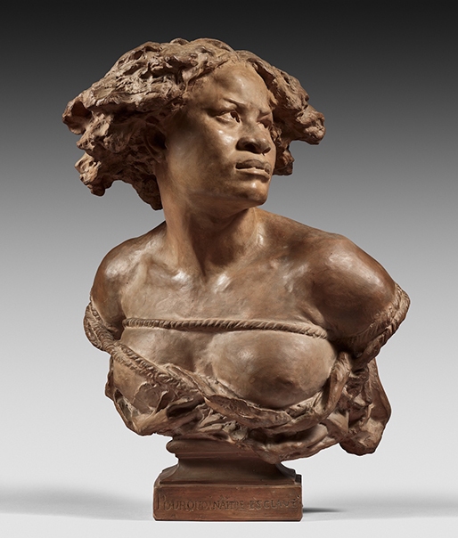 CARPEAUX Jean-Baptiste - Pourquoi naître esclave terre cuite S CARPEAUX Jean-Baptiste - Pourquoi naître esclave terre cuite S