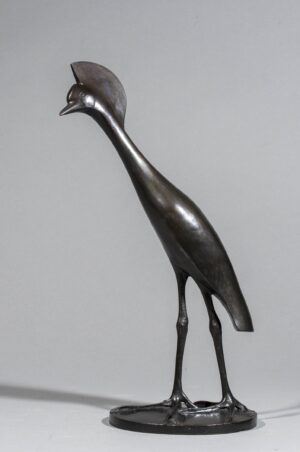 GRUE COURONNÉE EN MARCHE (1927)