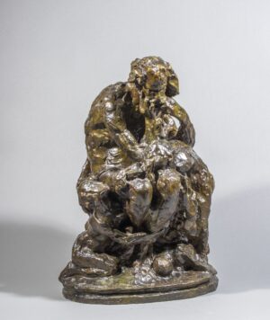 UGOLINO AND HIS SONS SO-CALLED FROM THE VILLA MEDICIS (SKETCH)